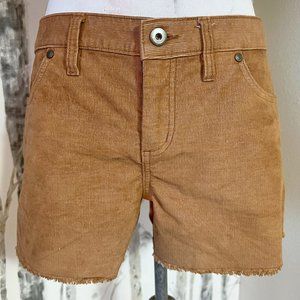 Carve Designs Oahu Corduroy Shorts ~ Saddle